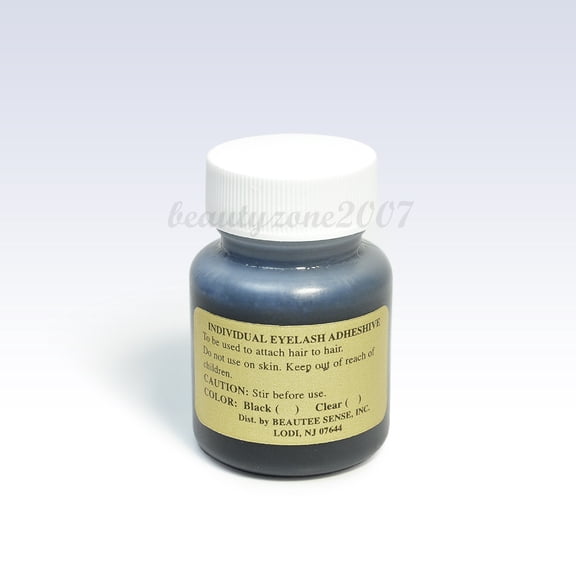 Beautee Sense False Eyelash Individual Adhesive Glue - Black 1 fl oz