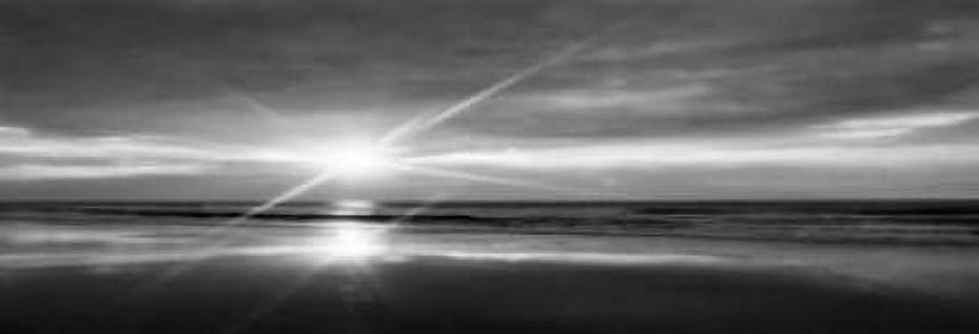 Beauteous Light Panel Bw I Canvas Art - Alan Hausenflock (12 x 36)