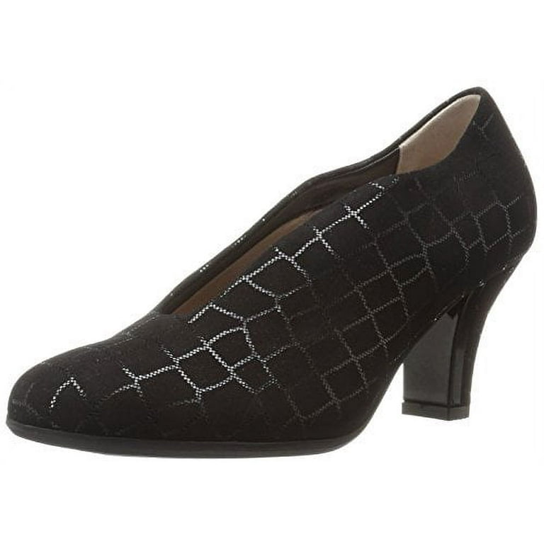 BeautiFeel Women s Calla Pump Black Crocco Print Suede 350 Medium EU 4 US