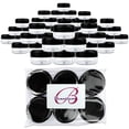 thumbnail image 1 of Beauticom 120 Pieces High Quality 15 Gram 15 ml (0.5 oz) Clear Round Plastic Makeup Cosmetic Travel Sample Jars with Black Lids, 1 of 6