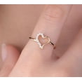 thumbnail image 1 of Beautiful 0.50Ct Round Lab-Created Diamond Valentine Ring 14K Yellow Gold Plated, 1 of 1