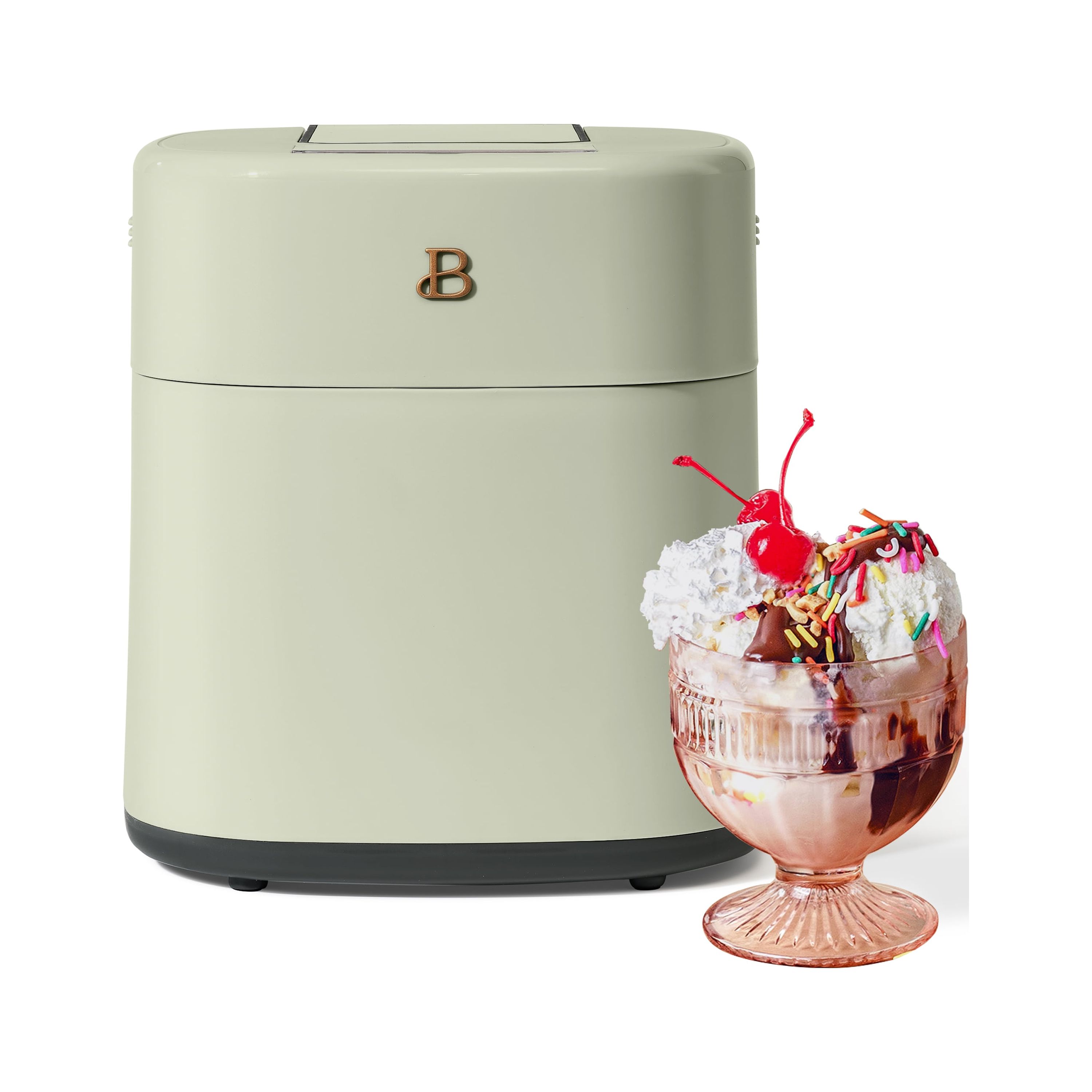GreenLife Healthy Ceramic Nonstick 1.5QT Express Ice Cream Maker
