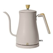 Beautiful 1-Liter Electric Gooseneck Kettle 1200 W, Porcini Taupe by Drew Barrymore