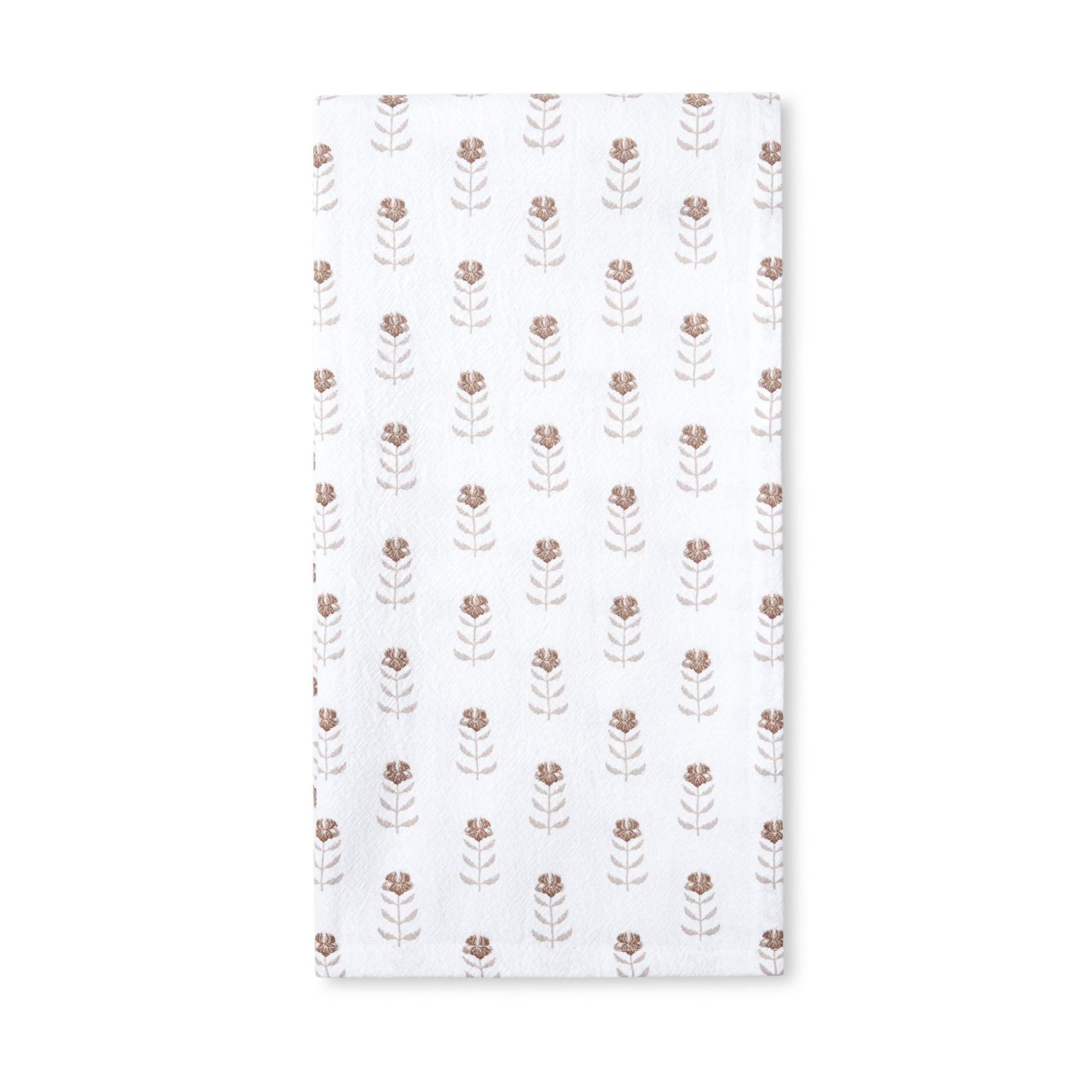 Beautiful 1-Piece Printed Floursac Cloth, Brown, 30"W x 30"L - Walmart.com