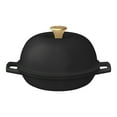 thumbnail image 1 of Beautiful Enameled Cast Iron Bread Oven, 10 inch, Round, Black Sesame by Drew Barrymore, 1 of 10