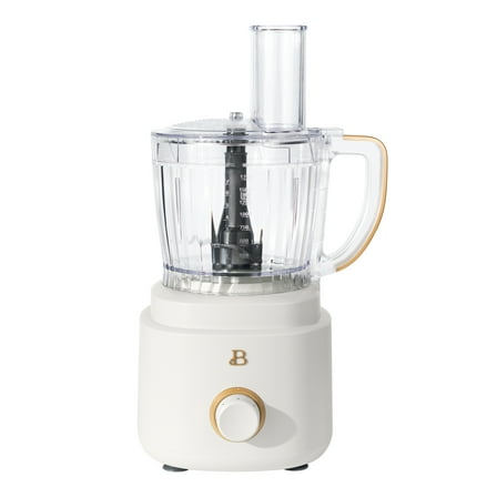 Beautiful 10-Cup Food Processor with Accessories, White Icing by Drew Barrymore
