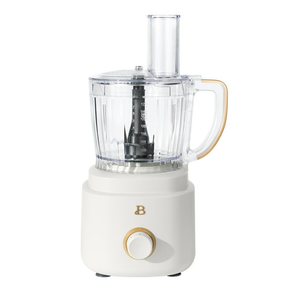 Beautiful 10-Cup Food Processor with Accessories, White Icing by Drew Barrymore