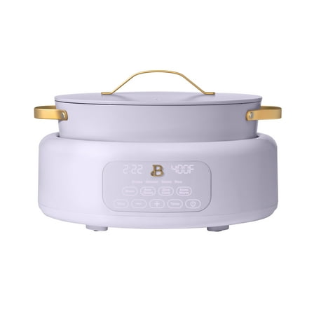 Beautiful 10 in 1, 6 Qt Electric Multi-Cooker, Lavender by Drew Barrymore