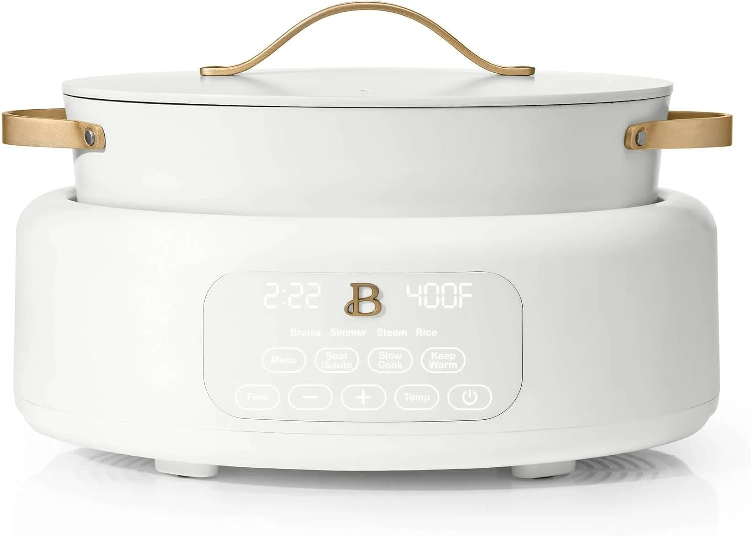 Beautiful 10-in-1 Electric Multi-Cooker, 6QT, – 7 Presets, Oven-Safe (White Icing) - Walmart.com