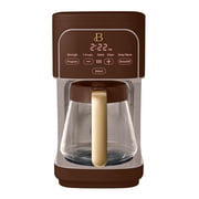Beautiful 12 Cup Programmable Coffee Maker, Chocolate by Drew Barrymore