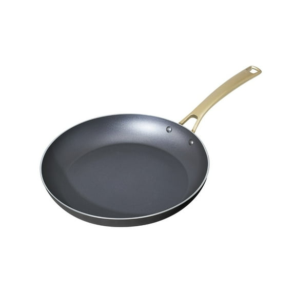 Beautiful 12" Fry Pan, Black Sesame by Drew Barrymore