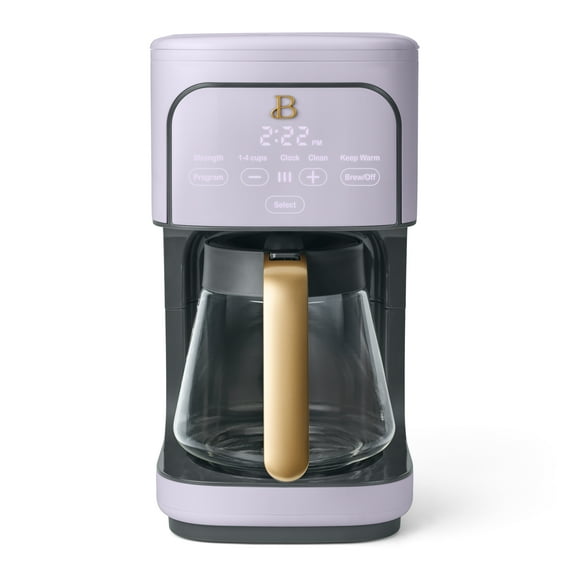 Beautiful 12 Cup Programmable Coffee Maker, Lavender by Drew Barrymore