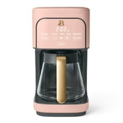 Beautiful 12 Cup Programmable Drip Coffee Maker, Rose by Drew Barrymore
