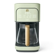 Beautiful 12 Cup Programmable Coffee Maker, Sage Green by Drew Barrymore