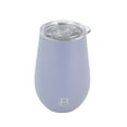 thumbnail image 1 of Beautiful 12oz Double Wall Stainless Steel Wine Tumbler, Color Cornflower, 1 of 5