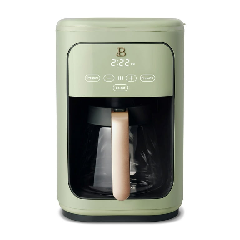https://i5.walmartimages.com/seo/Beautiful-14-Cup-Programmable-Drip-Coffee-Maker-with-Touch-Activated-Display-Sage-Green-by-Drew-Barrymore_47d16824-260d-4274-9248-229372f84ec7.b4a659abaac7a2e723502587f3051675.jpeg?odnHeight=768&odnWidth=768&odnBg=FFFFFF