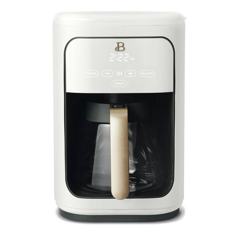 https://i5.walmartimages.com/seo/Beautiful-14-Cup-Programmable-Drip-Coffee-Maker-with-Touch-Activated-Display-White-Icing-by-Drew-Barrymore_570419b0-a9c9-48b1-856c-f78033a70797.d653cb03e04db74af8eea4dc7c859488.jpeg?odnHeight=768&odnWidth=768&odnBg=FFFFFF