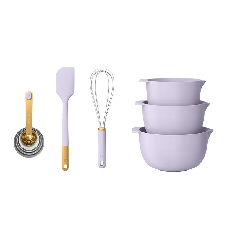 Beautiful 14-Piece Mix & Measure Set, Lavender by Drew Barrymore