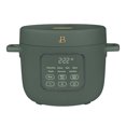 thumbnail image 1 of Beautiful 14-Cup Cooked, 6-Cups Uncooked Electric Rice and Grain Cooker, EverGood Ceramic Nonstick Coating, Thyme Green by Drew Barrymore, 1 of 18