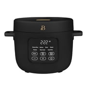 Beautiful 14-Cup Cooked, 6-Cups Uncooked Electric Rice and Grain Cooker, EverGood Non-Toxic Ceramic Nonstick Coating, Black Sesame by Drew Barrymore