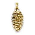thumbnail image 1 of Beautiful 14K 3-D Pinecone Pendant, 1 of 2