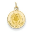thumbnail image 1 of Beautiful 14K Caridad Del Cobre Medal Charm, 1 of 2