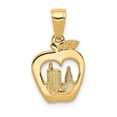 thumbnail image 1 of Beautiful 14K New York Skyline in Apple Pendant, 1 of 2