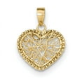 thumbnail image 1 of Beautiful 14K Polished Wire Heart Pendant, 1 of 2