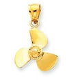 thumbnail image 1 of Beautiful 14K Propeller Pendant, 1 of 2