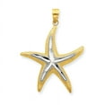 thumbnail image 1 of Beautiful 14K w/Rhodium Starfish Pendant, 1 of 2