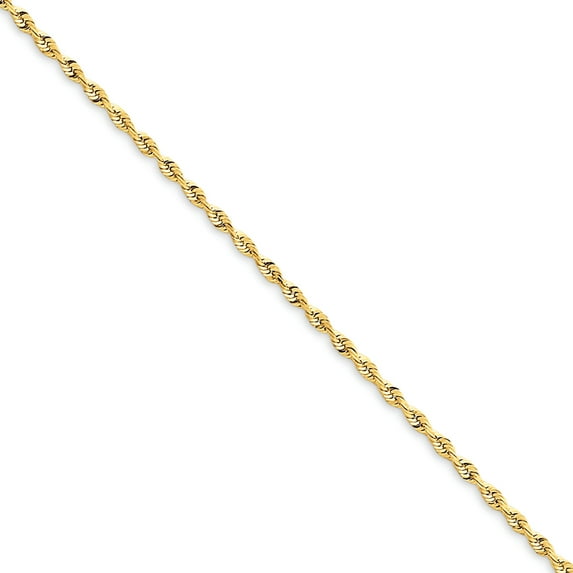 Beautiful 14k 1.85mm D/C Quadruple Rope Chain