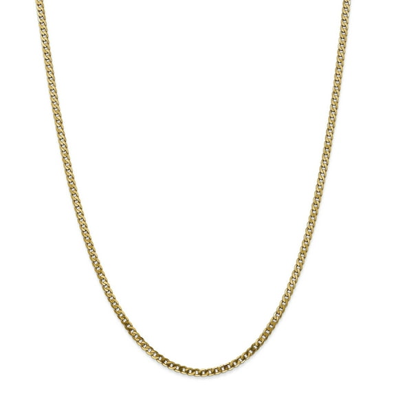 Beautiful 14k 2.9mm Beveled Curb Chain