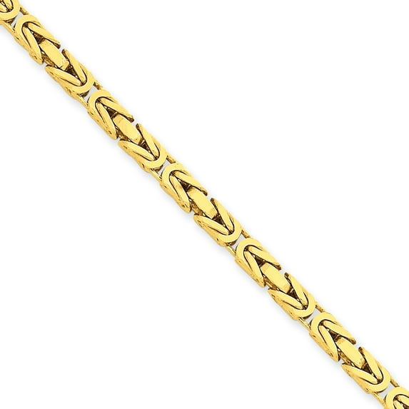 Beautiful 14k 3.25mm Byzantine Chain