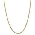 thumbnail image 1 of Beautiful 14k 3.35mm Semi-Solid Curb Link Chain, 1 of 2