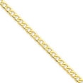thumbnail image 1 of Beautiful 14k 4.3mm Semi-Solid Curb Link Chain, 1 of 1
