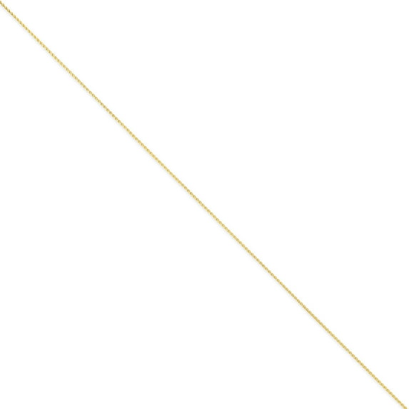 Beautiful 14k .8mm Parisian D/C Wheat Chain