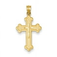 thumbnail image 1 of Beautiful 14k Budded Cross Pendant, 1 of 2