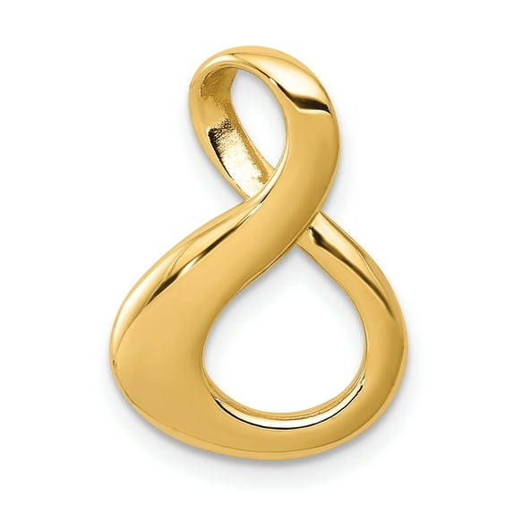 Beautiful 14k Fits up to 3mm Regular & 6mm Fancy/Reversible Fancy Omega Slide