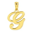 thumbnail image 1 of Beautiful 14k G Script Initial Pendant, 1 of 2