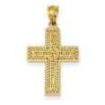 thumbnail image 1 of Beautiful 14k Greek Filigree Cross Pendant, 1 of 2
