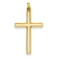 thumbnail image 1 of Beautiful 14k Hollow Cross Pendant, 1 of 2