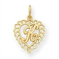 thumbnail image 1 of Beautiful 14k Initial K Charm, 1 of 2