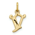 thumbnail image 1 of Beautiful 14k Initial V Charm, 1 of 2