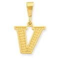 thumbnail image 1 of Beautiful 14k Initial V Charm, 1 of 2