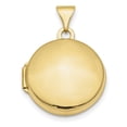 thumbnail image 1 of Beautiful 14k Polished Domed 16mm Round Locket, 1 of 2