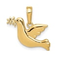 thumbnail image 1 of Beautiful 14k Polished Dove Charm, 1 of 2