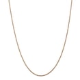 thumbnail image 1 of Beautiful 14k Rose Gold 1.5mm D/C Rope Chain, 1 of 2
