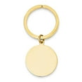 thumbnail image 1 of Beautiful 14k Round High Polished Disc Key Ring, 1 of 2