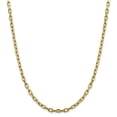 thumbnail image 1 of Beautiful 14k Semi-solid D/C 4.9mm Open Link Cable Chain, 1 of 1