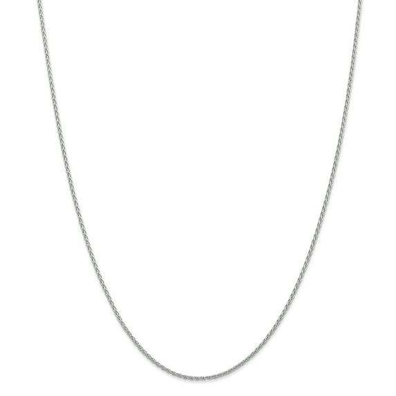 Beautiful 14k WG 1.5mm Parisian Wheat Chain